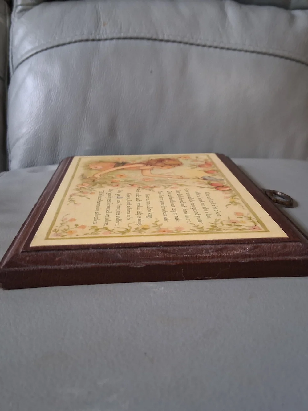 Vintage Hallmark Wooden Wall Plaque